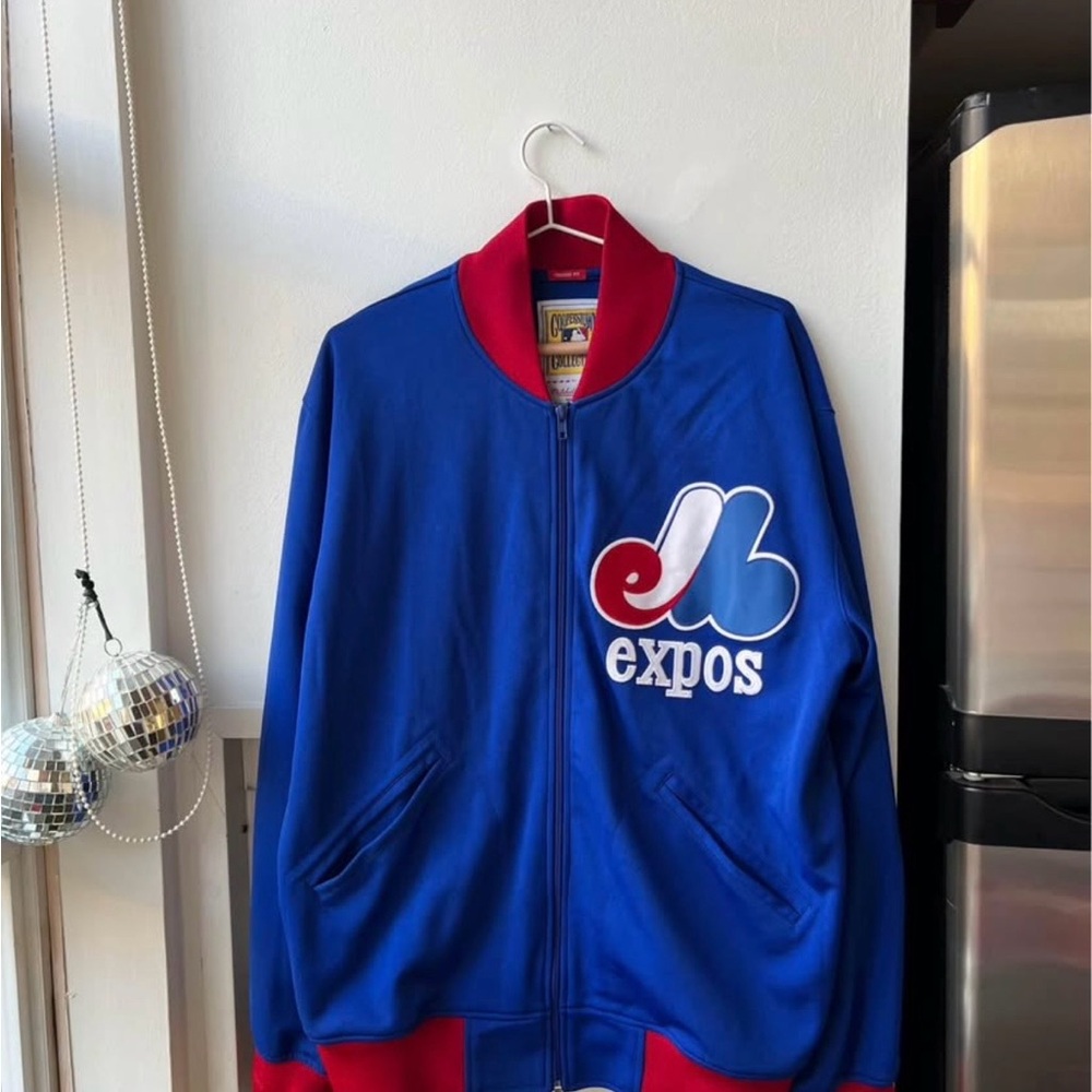 Vintage Mitchell & Ness Montreal Expos Jacket Deadstock